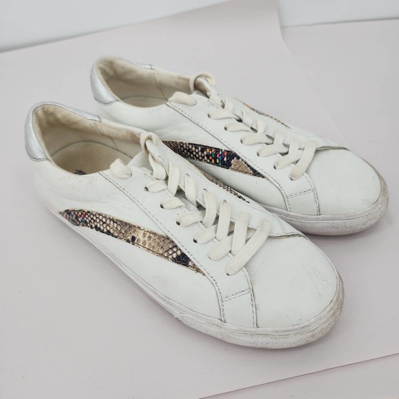 MADEWELL Delia Sneaker In Light Umber Multi Size 8 - Picture 1 of 7